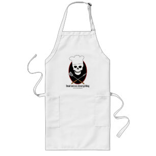 Dode serieus... grilling apron lang schort