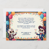 💀 Dode serieus over plezier Kaart (Achterkant)