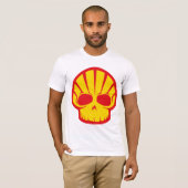 Dode Shell Skull T-shirt (Voorkant volledig)