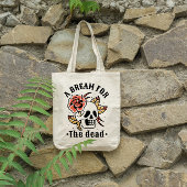 Dode Tattoo van de schedel Tote Bag