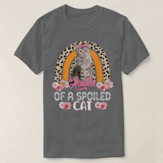 Dode van een geknipte kattenstaafdruppels luipaard t-shirt (Design voorkant)
