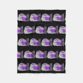 Dode van een kind met betrekking tot Leiomyosarcom Fleece Deken (Voorkant)