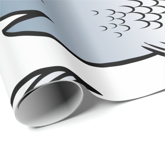 Dode vis cadeaupapier (Rol Hoek)