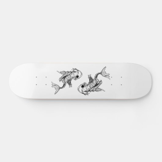Dode vis persoonlijk skateboard (Horizontaal)