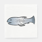 Dode vis servet (Voorkant)