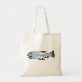 Dode vis tote bag (Voorkant)