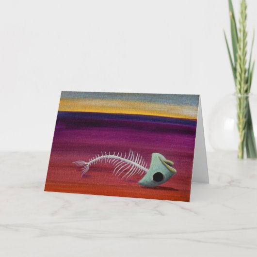 Dode Vissen Kaart (Voorkant)