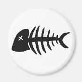 dode-visskelet magneet (Voorkant)