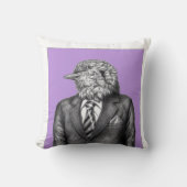 Dode vogel in zwarte pakken (Sumire) Kussen (Voorkant)