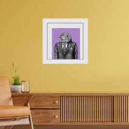 Dode vogel in zwarte pakken (Sumire) Poster