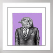 Dode vogel in zwarte pakken (Sumire) Poster (Voorkant)