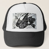 dode vogel trucker pet (Voorkant)