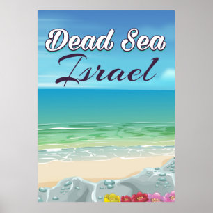 Dode Zee Israël reisposter Poster