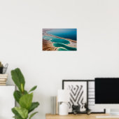 Dode Zee landschap Israël Poster (Thuiskantoor)