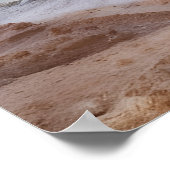 Dode Zee landschap Israël Poster (Hoek)
