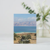 Dode Zee landschapsfoto Briefkaart (Staand voorkant)