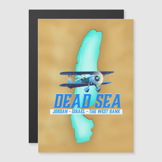 Dode Zee Reisposter (Voorkant / Achterkant)