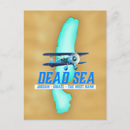 Dode Zee Reisposter Briefkaart