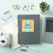 Dode Zee Reisposter Sticker (iPad Cover)