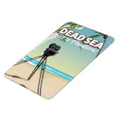 Dode Zee voor een vakantie! Reisposter Magneet (Linkerzijde)