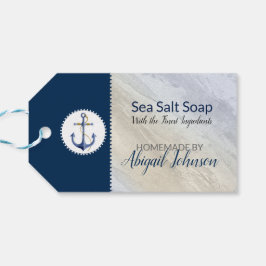 Dode Zeeszout Klei Handgemaakte Strand Nautilus Ze Cadeaulabel