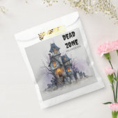 dode zone | Haunted House Snoep voorkeurstassen Bedankzakje (Gezegeld)