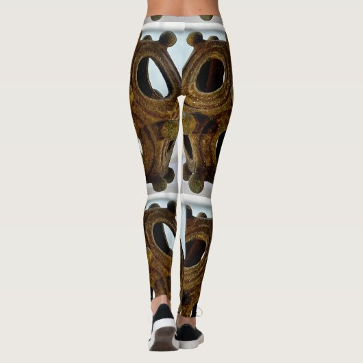 DODECAËDER ROBOTISCHE LEGGINGS (Achterkant)