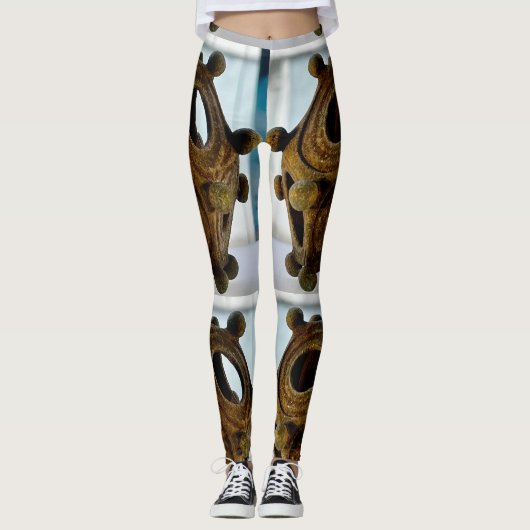 DODECAËDER ROBOTISCHE LEGGINGS (Voorkant)
