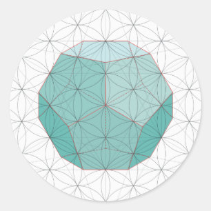 Dodecaëder Sticker