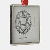 Dodecahedron, uit "De Divina Proportione" Metalen Ornament (Rechts)