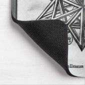 Dodecahedron, uit "De Divina Proportione" Muismat (Hoek)