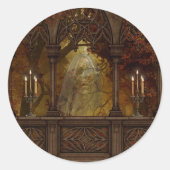 Dodelijk figuur Halloween Stickers (Voorkant)