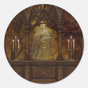 Dodelijk figuur Halloween Stickers