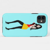 ♔ ♥°·Dodelijk Heet Vampier Meisje iPhone 5 Hoesje· Case-Mate iPhone Case (Achterkant (horizontaal))