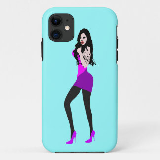 ♔ ♥°·Dodelijk Heet Vampier Meisje iPhone 5 Hoesje· Case-Mate iPhone Case
