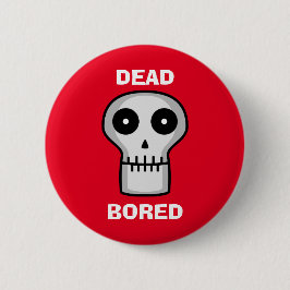 dodelijk ronde button 5,7 cm