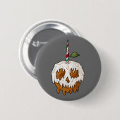 Dodelijk Sweet Caramel Apple Skull Button (Voorkant /achterkant)