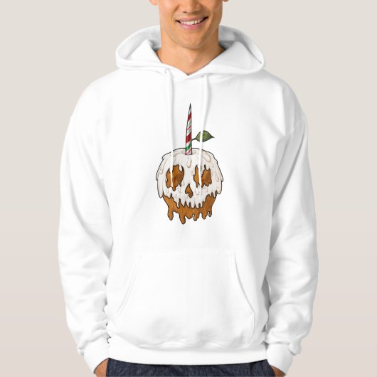 Dodelijk Sweet Caramel Apple Skull Hoodie (Voorkant)