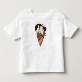 Dodelijk Sweet Classic Skull Ice Cream Kinder Shirts