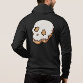 Dodelijk zoete schedel donut hoodie (Achterkant)