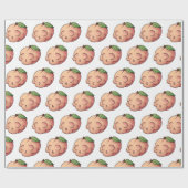 Dodelijk zoete schedelperzik cadeaupapier (Vlak)