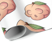 Dodelijk zoete schedelperzik cadeaupapier (Rol Hoek)