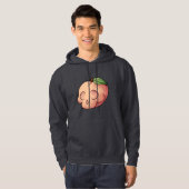 Dodelijk zoete schedelperzik hoodie (Voorkant volledig)