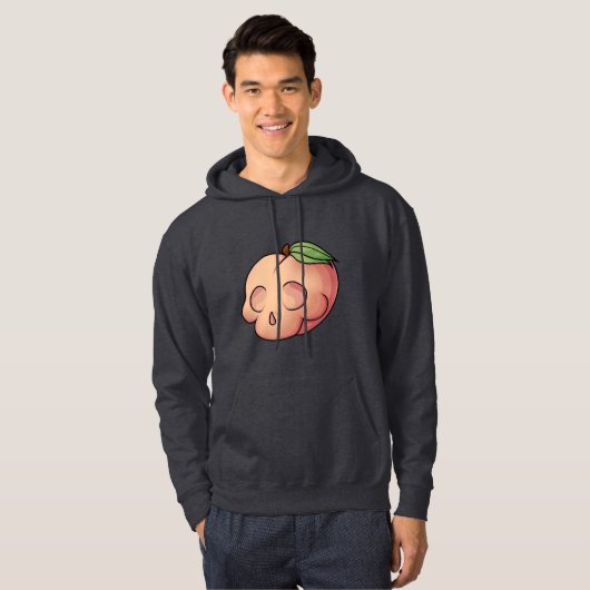 Dodelijk zoete schedelperzik hoodie (Voorkant volledig)