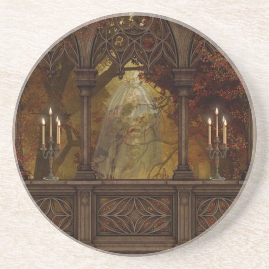 Dodelijke afbeelding Onderzetter (Voorkant)