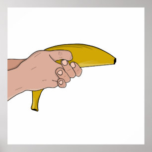Dodelijke banaan poster