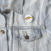 Dodelijke banaan ronde button 3,2 cm (In situ)