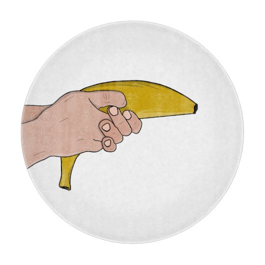 Dodelijke banaan snijplank (Voorkant)