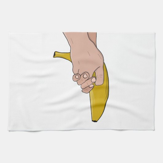 Dodelijke banaan theedoek (Horizontaal)