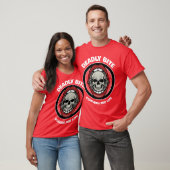 DODELIJKE BEET schedel in rode lippen | T-shirt (Unisex)